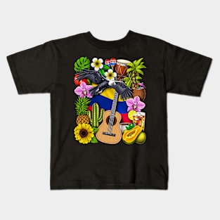Colombia Pride Kids T-Shirt